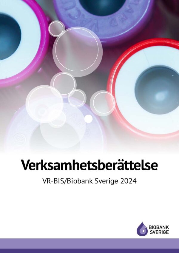 Bild som visar framsidan av dokumentet: Verksamhetsberättelse VR-BIS 2024