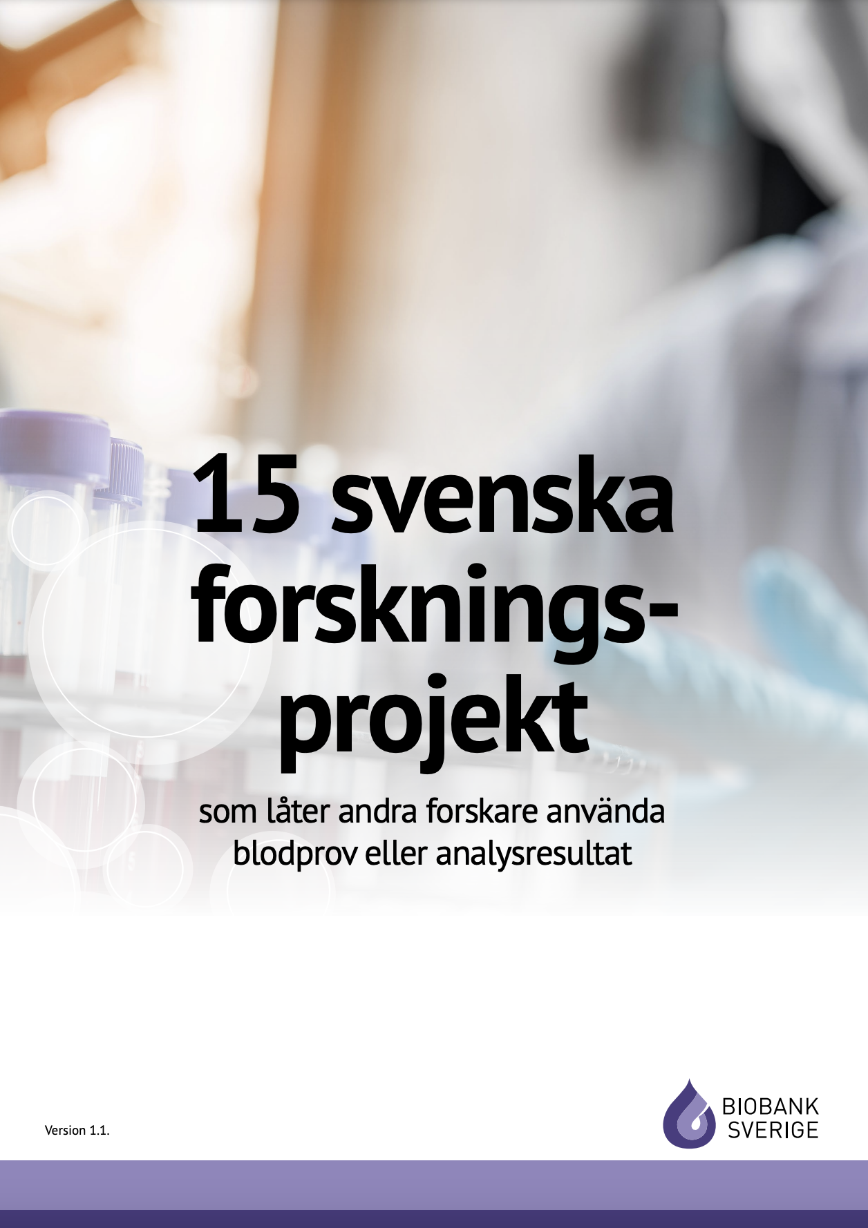 15 svenska forskningsprojekt broscyr framsida