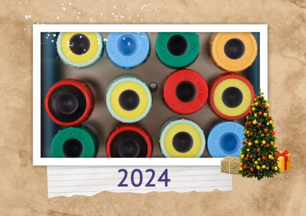 Decorative collection of biological samples