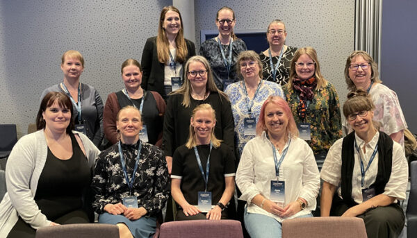 Personal från Biobank Sverige på konferens i Umeå om kliniska studier.