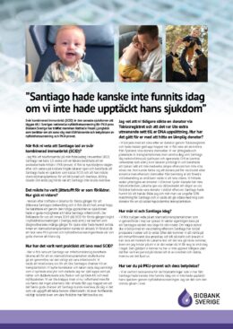 Bild på bilagan som innehåller en intervju med Santiagos mamma.